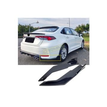 Carmind Toyota Corolla Piano Black 2019-2021 Arka Tampon Altı Flap