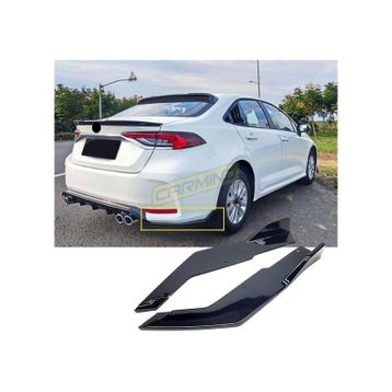 Carmind Toyota Corolla Piano Black 2019-2021 Arka Tampon Altı Flap
