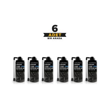 Carpex 300 ml 6'lı Lastik Tamir Kiti Sprey