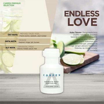 Carpex Endless Love 220 ml A1 Geniş Alan Koku Makinesi Kartuşu