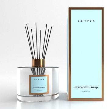 Carpex Marseille Soap 110 ml Bambu Çubuklu Ev Ofis Oda Kokusu