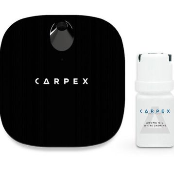 Carpex Micro Siyah Koku Makinesi ve White Jasmine 50 ml Koku Kartuşu