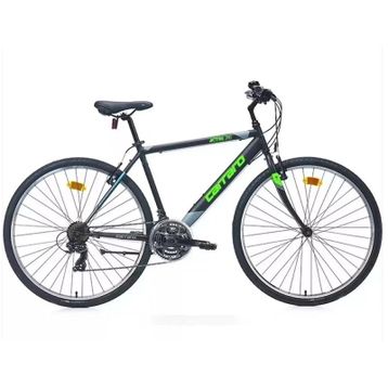 Carraro Active 280 V Fren 21 Vites 28 Jant Siyah Yeşil 49 Kadro Şehir Bisikleti