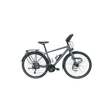 Carraro CR-T World 460H HD 28 Jant 22 Vites Mat Antrasit Kırmızı Erkek Şehir Bisikleti