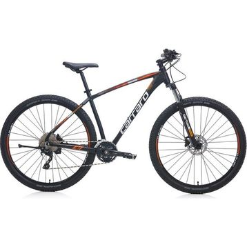 Carraro Daytona 930 48 cm 30-V HD Mat Siyah Gümüş Turuncu Dağ Bisikleti