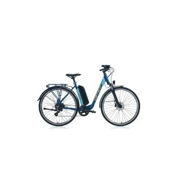 Carraro E-Line Ecomfort 2.1 470H HD 28 Jant 7 Vites Mat Navy Mavi-Turuncu Unisex Şehir Bisikleti