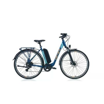 Carraro E-Line Ecomfort 2.1 470H HD 28 Jant 7 Vites Mat Navy Mavi-Turuncu Unisex Şehir Bisikleti