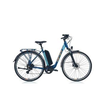 Carraro E-Line Ecomfort 2.1 470H HD 28 Jant 7 Vites Mat Navy Mavi-Turuncu Unisex Şehir Bisikleti