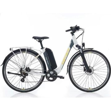 Carraro E-Line eComfort 2.1 HD Fren 7 Vites 28 Jant 52 Kadro Elektrikli Mat Storm Gri Şehir Bisikleti