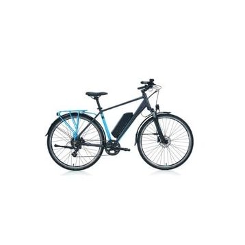 Carraro E-Line Elife 2.1 470H HD 28 Jant 7 Vites Mat Antrasit-Mavi-Siyah Erkek Şehir Bisikleti