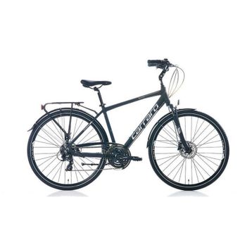 Carraro Elite 706 520H HD 28 Jant 21 Vites Mat Siyah Gri Krom Erkek Şehir Bisikleti