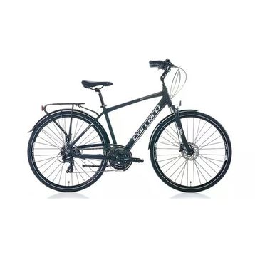 Carraro Elite 706 520H HD 28 Jant 21 Vites Mat Siyah Gri Krom Erkek Şehir Bisikleti