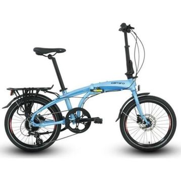 Carraro Flexi 108 HD 320H V 20 Jant 8 Vites Mavi Yeşil Bukalemun Siyah Kırmızı Katlanır Bisiklet