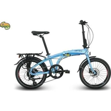 Carraro Flexi 108 HD 320H V 20 Jant 8 Vites Mavi Yeşil Bukalemun Siyah Kırmızı Katlanır Bisiklet