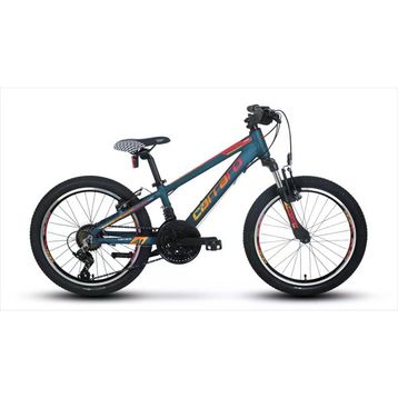 Carraro Force 200 V Fren 21 Vites 20 Jant Mat Petrol Kırmızı Turuncu Çocuk Bisikleti