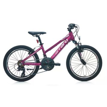 Carraro Force 201 250H V 20 Jant 21 Vites Mat Mürdüm Pembe Kız Çocuk Bisikleti