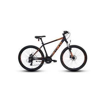 Carraro Force 420 24 Jant 325H 21 Vites HD Mat Siyah Turuncu Gümüş Dağ Bisikleti