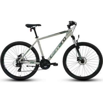 Carraro Force 720 Hidrolik Disk Fren 27,5 Jant 21 Vites Mat Gri Yeşil Siyah Dağ Bisikleti