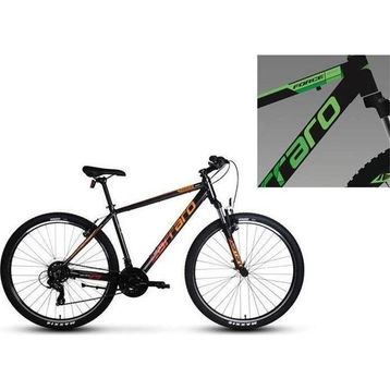 Carraro Force 900 520H V 29 Jant 21 Vites Mat Siyah Yeşil Gümüş Erkek Dağ Bisikleti