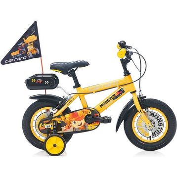 Carraro Monster 12 Jant Sarı Gri Çocuk Bisikleti