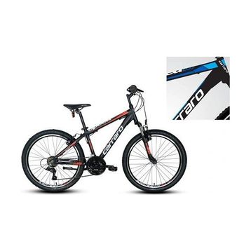 Carraro Speed 240 V Fren 24 Jant 21 Vites 36 cm Mat Siyah Mavi Koyu Mavi Dağ Bisikleti