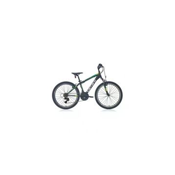 Carraro Speed 240 V Fren 24 Jant 21 Vites 36 cm Mat Siyah Yeşil Koyu Yeşil Dağ Bisikleti