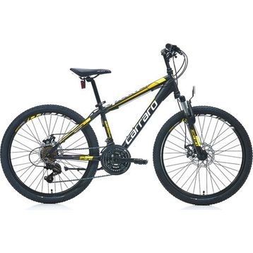 Carraro Speed 241 360H 24 Jant 21 Vites Mat Siyah-Sarı-Açık Turuncu Dağ Bisikleti