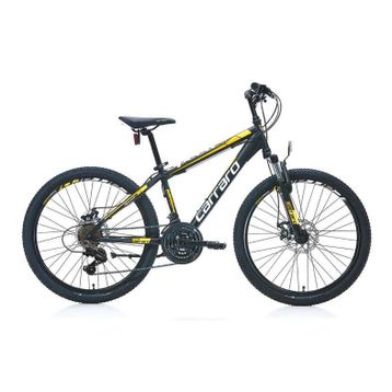 Carraro Speed 241 360H 24 Jant 21 Vites Mat Siyah-Sarı-Açık Turuncu Dağ Bisikleti