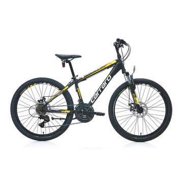 Carraro Speed 241 360H 24 Jant 21 Vites Mat Siyah-Sarı-Açık Turuncu Dağ Bisikleti