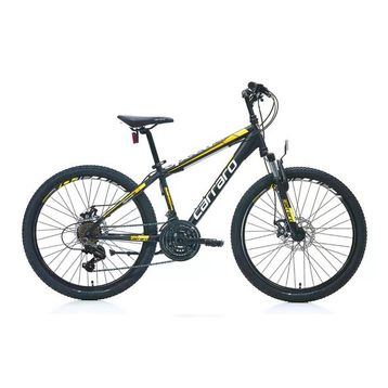 Carraro Speed 241 360H 24 Jant 21 Vites Mat Siyah-Sarı-Açık Turuncu Dağ Bisikleti