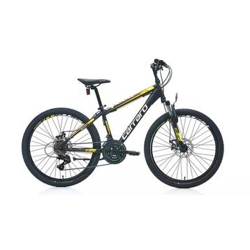 Carraro Speed 241 360H 24 Jant 21 Vites Mat Siyah-Sarı-Açık Turuncu Dağ Bisikleti
