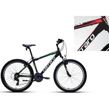 Carraro Speed 260 360H V 26 Jant 21 Vites Mat Siyah Kırmızı Koyu Kırmızı Dağ Bisikleti