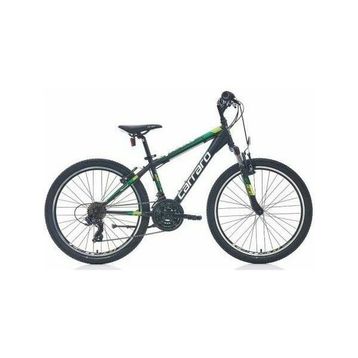 Carraro Speed 260 360H V 26 Jant 21 Vites Mat Siyah Yeşil Koyu Yeşil Dağ Bisikleti