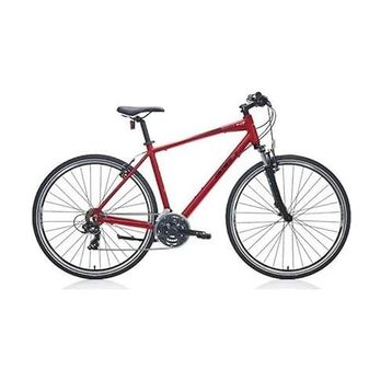 Carraro Sportive 220 3 Vites 28 Jant Hidrolik Disk Fren Mat Krom Kırmızı Siyah Erkek Şehir/Gezi Bisikleti
