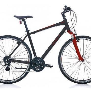 Carraro Sportive 224 24 Vites 28 Jant 56 cm V Fren Siyah Kırmızı Erkek Şehir Bisikleti