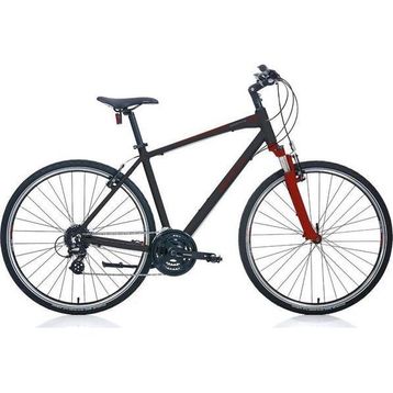 Carraro Sportive 224 24 Vites 28 Jant 56 cm V Fren Siyah Kırmızı Erkek Şehir Bisikleti