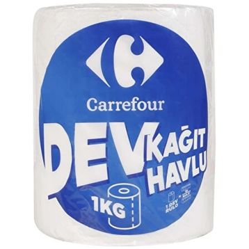 Carrefour 1 kg Çift Katlı Dev Havlu