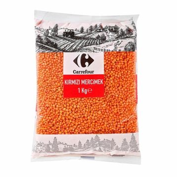 Carrefour 1 kg Kırmızı Mercimek