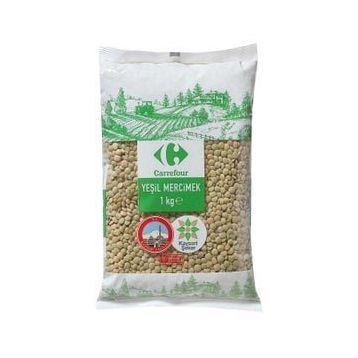 Carrefour 1 kg Yerli Yeşil Mercimek