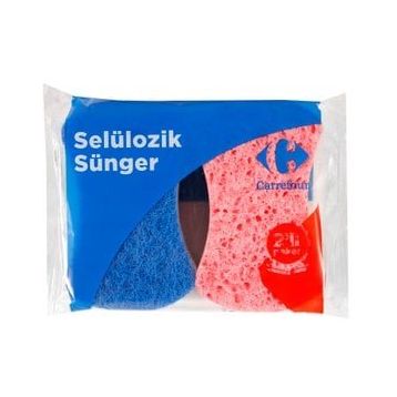 Carrefour 2'li Selulozik Sünger