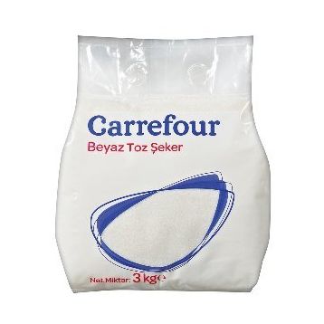 Carrefour 3 kg Toz Şeker