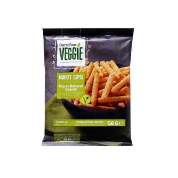 Carrefour 56 gr Vegie Kajun Baharatlı Nohut Cipsi