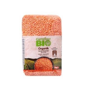 Carrefour Bio 1 kg Kırmızı Mercimek