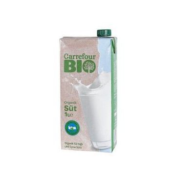 Carrefour Bio 1 lt Organik Süt