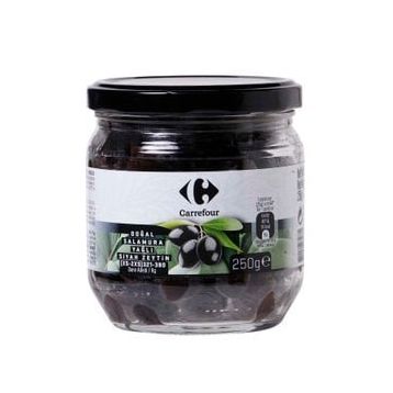 Carrefour Salamura 250 gr Siyah Zeytin