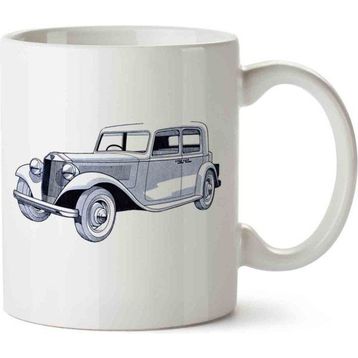 Carro Vintage Baskılı Kupa