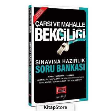 Çarşı ve Mahalle Bekçiliği Sınavına Hazırlık Soru Bankası - Kolektif