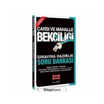 Çarşı ve Mahalle Bekçiliği Sınavına Hazırlık Soru Bankası - Kolektif