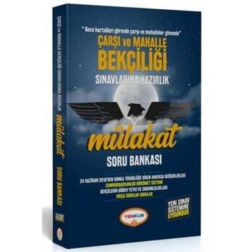 Çarşı Ve Mahalle Bekçiliği Sınavlarına Hazırlık Kartal Soru Bankası Mülakat Soru Bankası - Yediiklim Yayınları