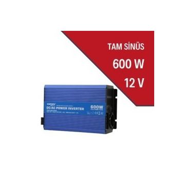 Carspa 600W-12V Tam Sinüs İnverter